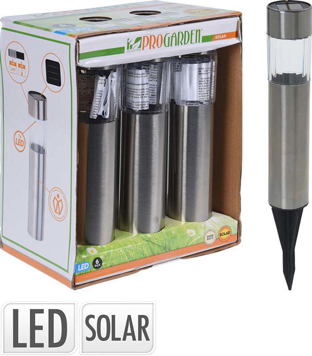 SOLAR LAMP SET 6PCS