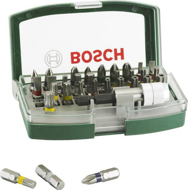 BOSCH IXO V ΚΑΤΣΑΒΙΔΙ ΜΠΑΤΑΡΙΑΣ  + ΣΕΤ ΒΙΔΩΜΑΤΟΣ 32 ΤΕΜΑΧΙΩΝ