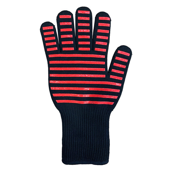 H&C BBQ ANTI-HEAT GLOVE WITH SILICONE