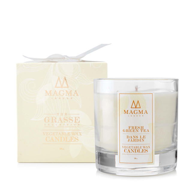 MAGMA GREEN TEA CANDLE 38CL