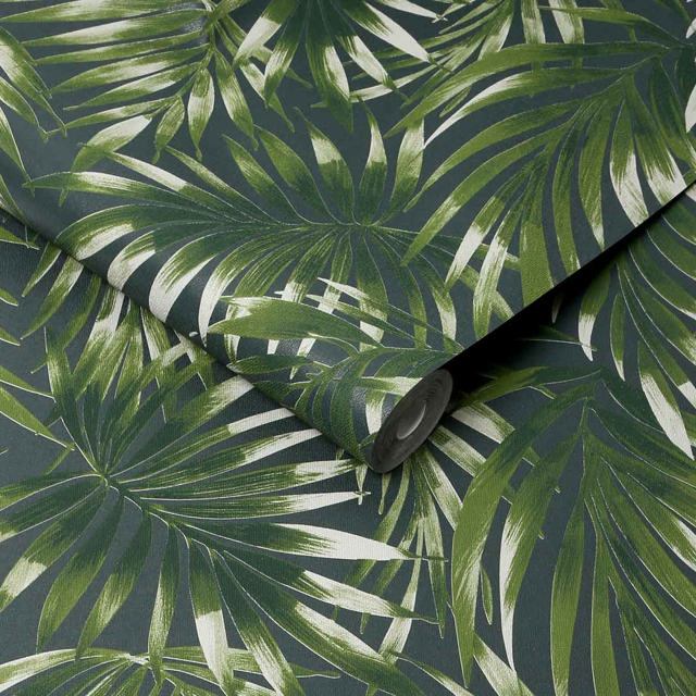 SUPERFRESCO EASY WALLPAPER GREEN ELEGANT LEAVES