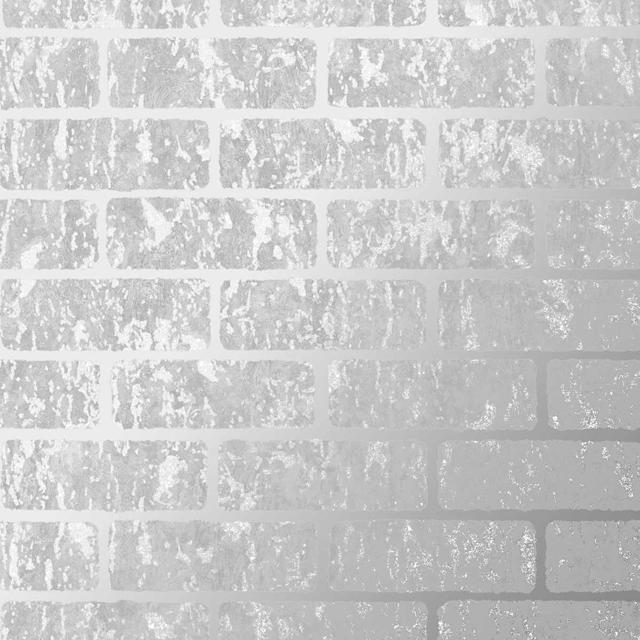 SUPERFRESCO EASY WALLPAPER SILVER MILAN BRICK