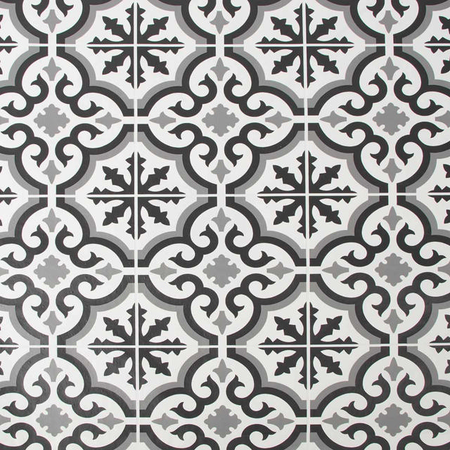 CONTOUR ANTIBAC WALLPAPER BLACK GRECIAN