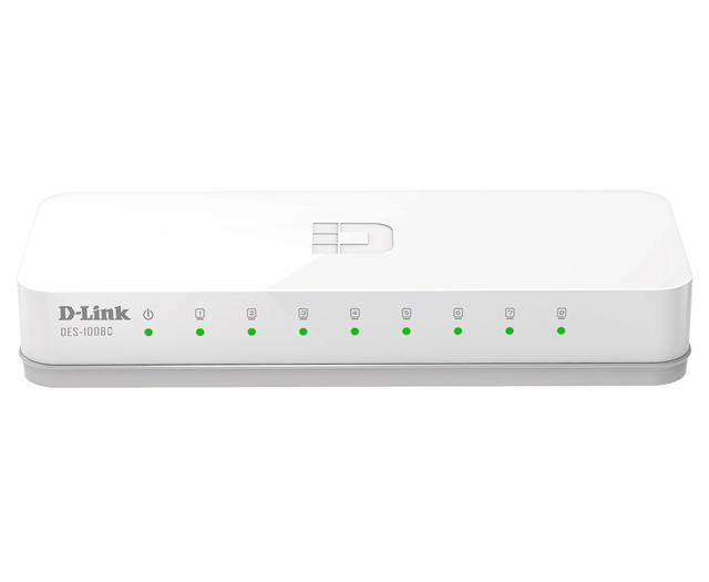 D-LINK DES-1008C SWITCH 8PORT 10/100