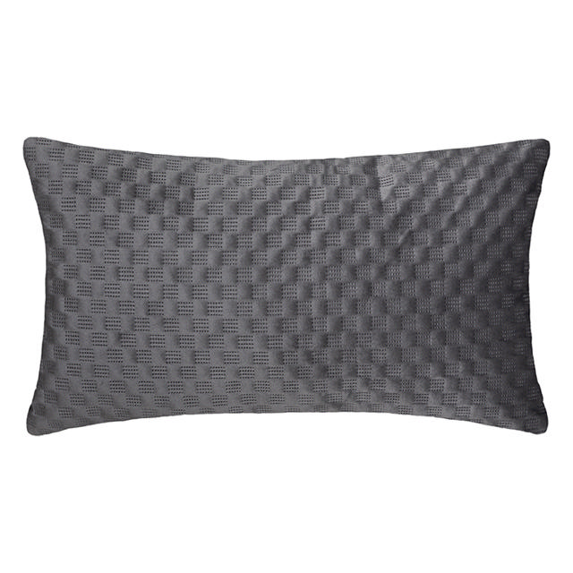 ATMOSHERA 178531L VELVET CUSHION PRINTED DOLCE GREY 30CM X 50CM