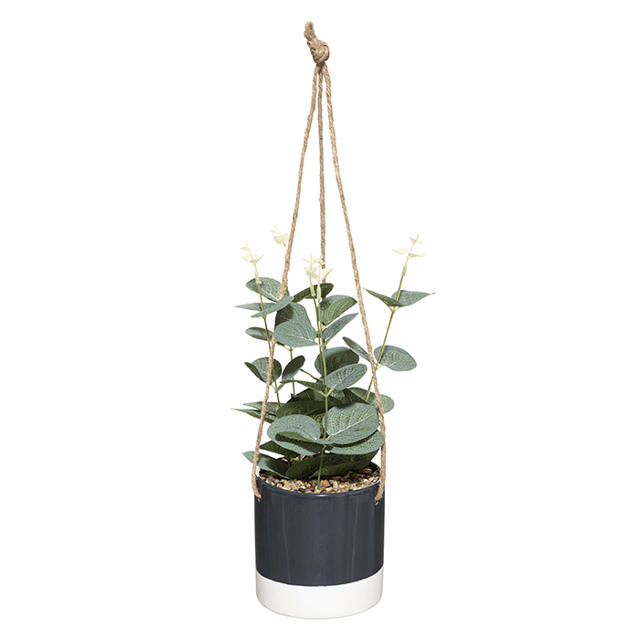 ATMOSHERA 179243 HANGING PLANT CERAMIC POT ASSORTED