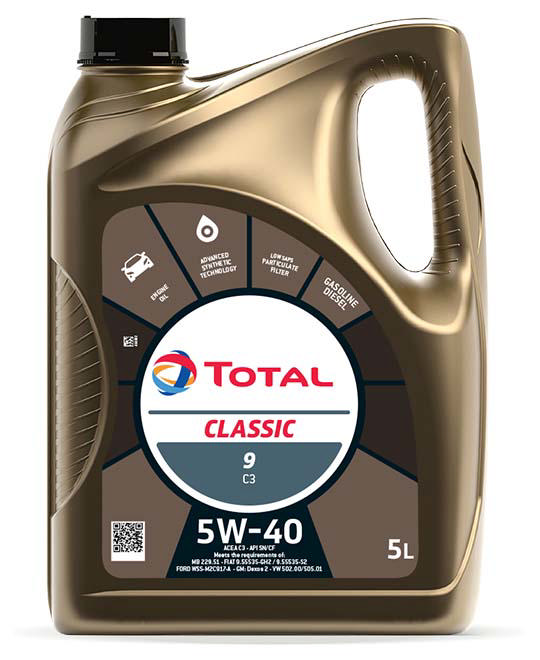 TOTAL CLASSIC ΛΑΔΙ ΜΗΧΑΝΗΣ 5W40 5L