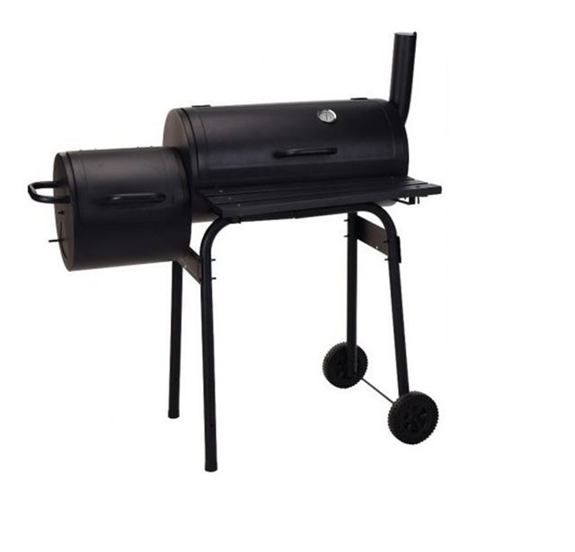 BBQ SMOKER BLACK METAL ΨΗΣΤΑΡΙΑ GS-TUV 121X122X55CM