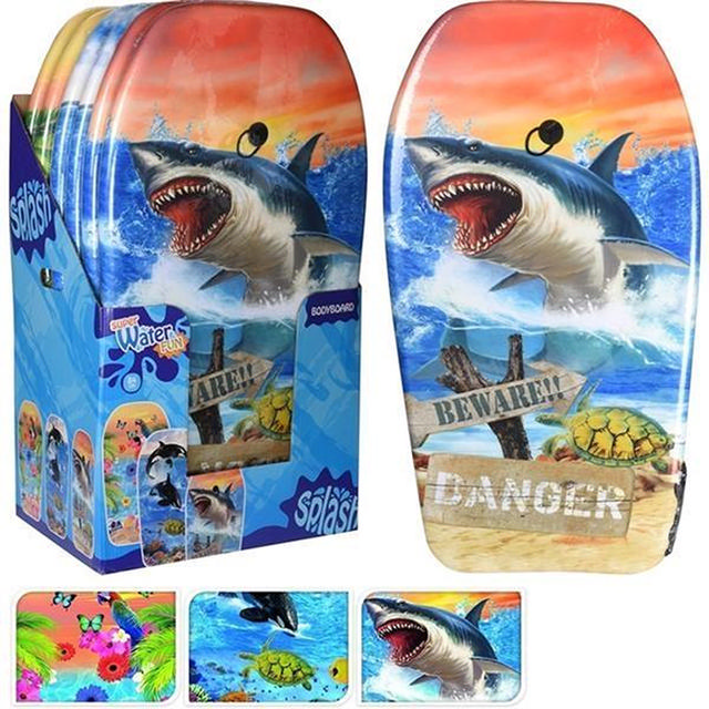 BODYBOARD 3 ASSORTED COLORS 100 g 84CM X 47CM