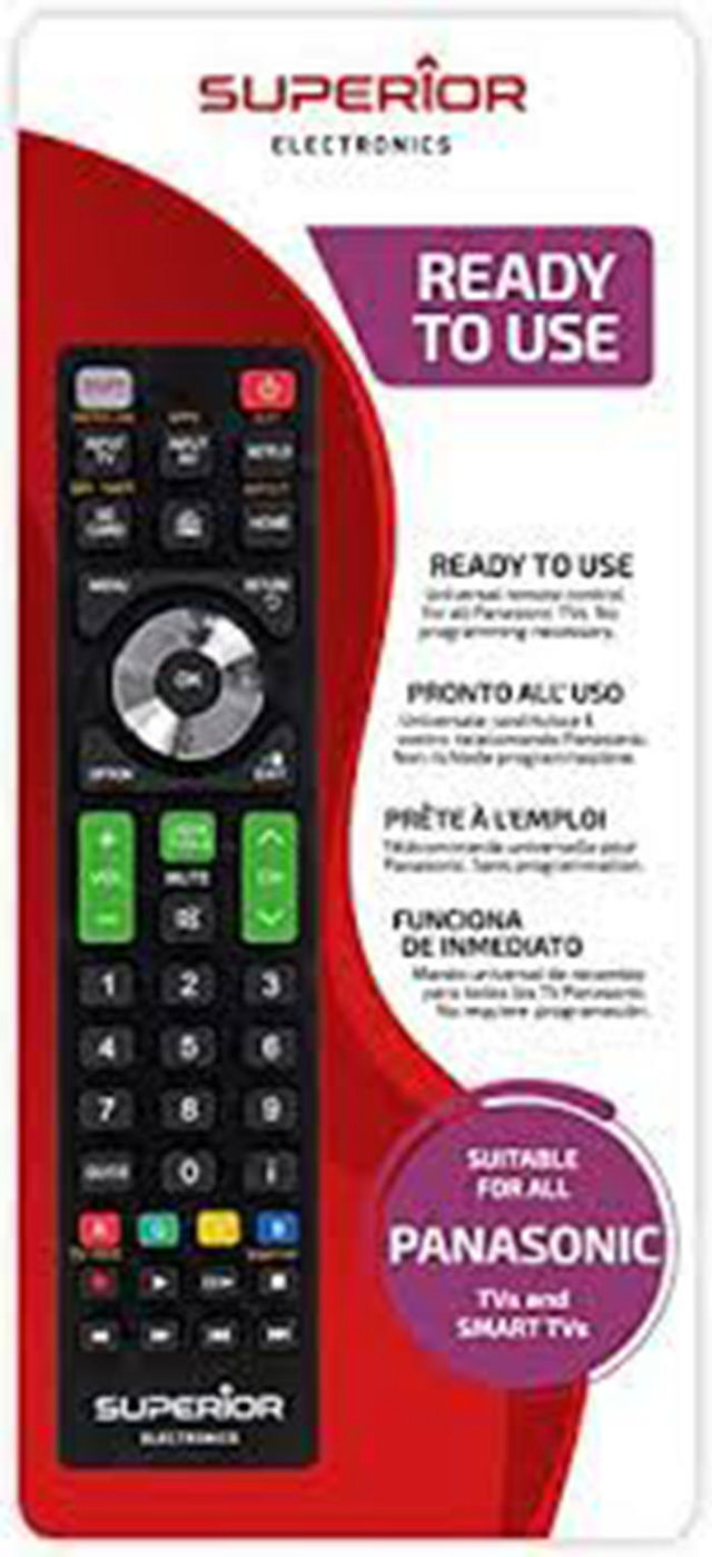 SUPERIOR UNIVERSAL REMOTE CONTROL  PANASONIC