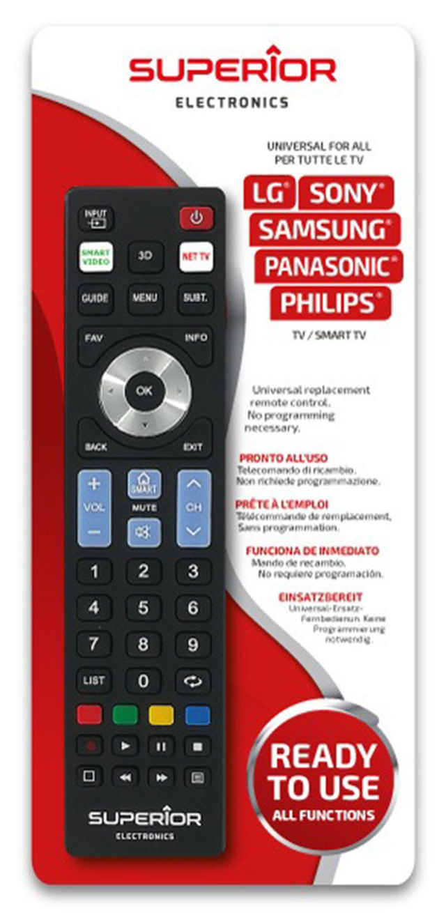 SUPERIOR REMOTE FOR SMART TV