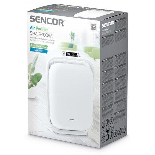 SENCOR SHA9400WH  ΚΑΘΑΡΙΣΤΗΣ ΑΕΡΑ 50M2 70W