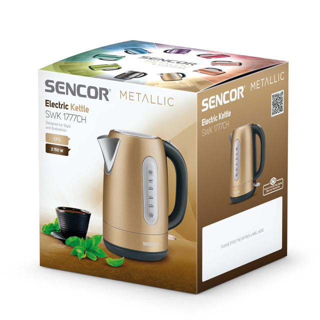 SENCOR SWK1777CH GOLD KETTLE 1.7L