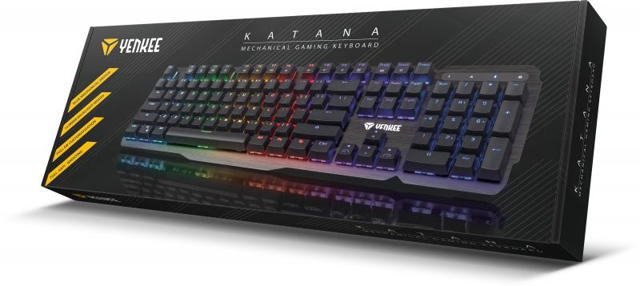 YENKEE YKB3500 MECHANICAL GAMING RNBW KEYBOARD