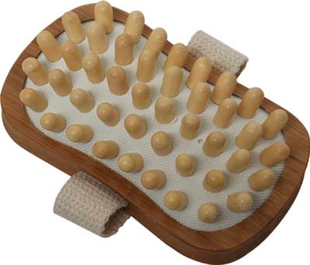 TENDANCE WOODEN MASSAGE BRUSH RECTANGULAR NATURAL