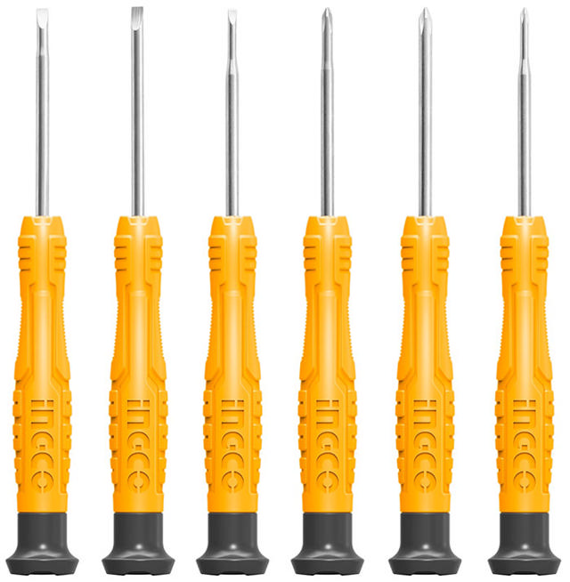 INGCO HKSD0618 PRECISION SCREWDRIVER SET 6PCS