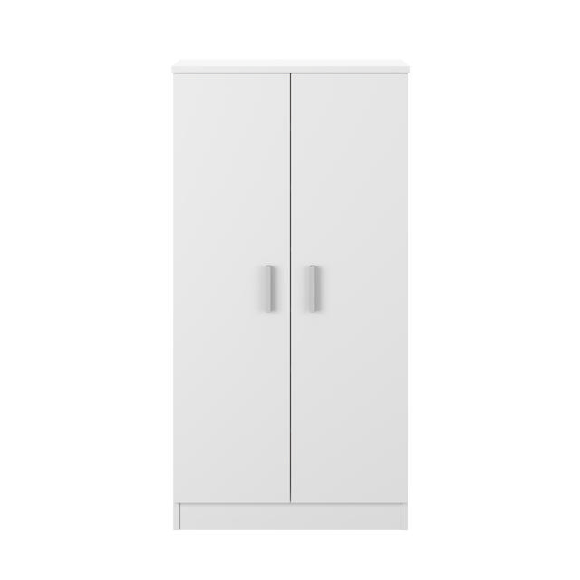 FORES 007813O ZAPATEROS SHOE CABINET 2 DOORS WHITE 108X55X36CM