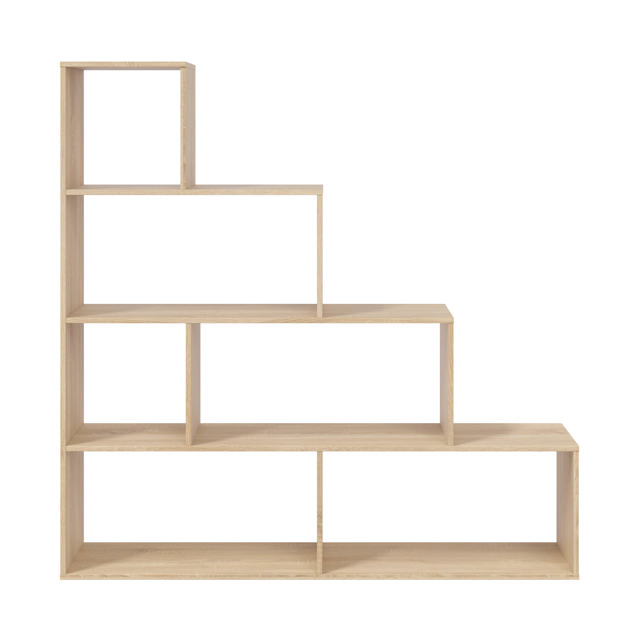 FORES KLUM UNIT BOOKCASE 145X145X29CM OAK