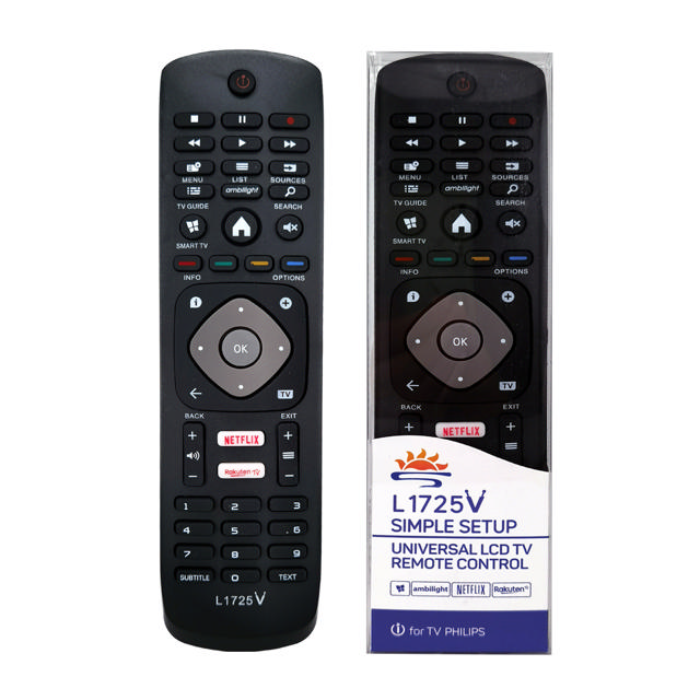 UNIVERSAL REMOTE CONTROL FOR TV PHILIPS SIMPLE SETUP