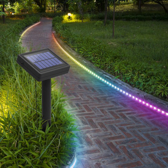 XANLITE SOLAR LED STRIP 3M MULTICOLOURS