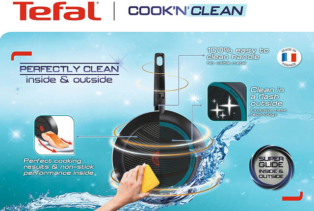 TEFAL COOK N CLEAN FRYPAN 20CM