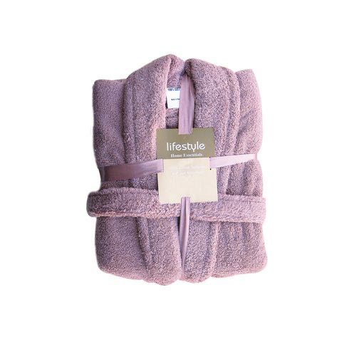 BATHROBE DUSTY PINK SMALL