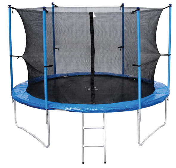 TRAMPOLINE WITH INSIDE NET 8F 244CM + LADDER