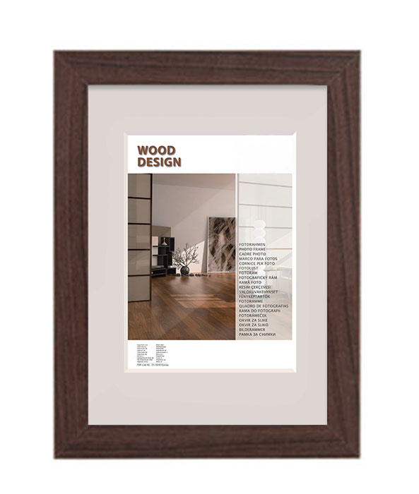 THE WALL ART WIEN FRAME WENGE 15X21CM