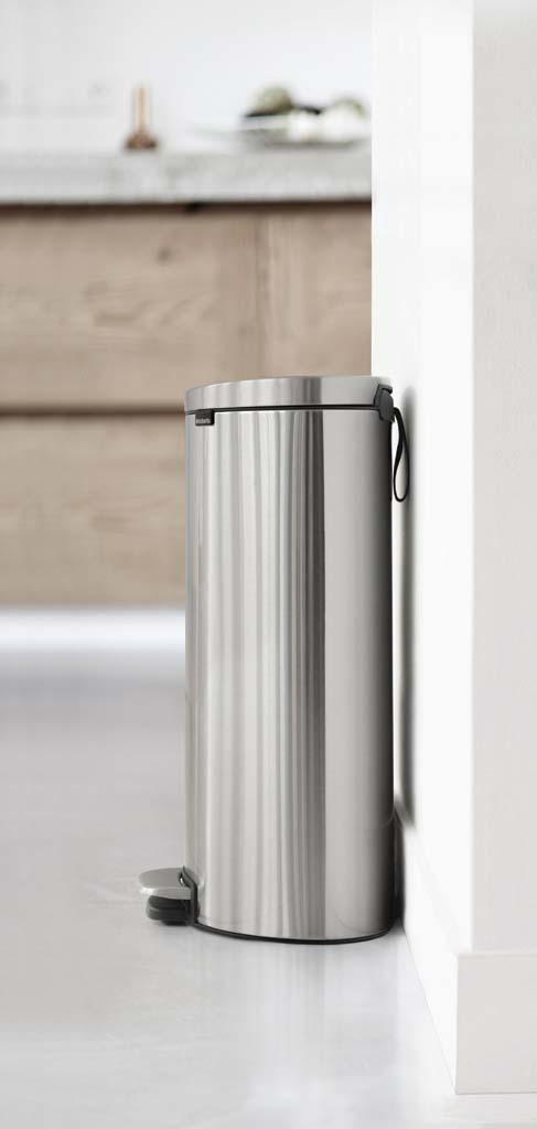 BRABANTIA PEDAL BIN 30L MATT STEEL