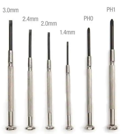 SUPERTOOLS 6PCS SET PRECISION SCREWDRIVERS