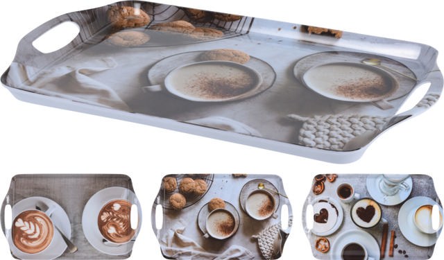 SERVING TRAY MELAMINE 45CM X 30CM