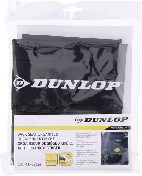 DUNLOP CAR BACKSEAT ORGANIZER 69X24X2CM