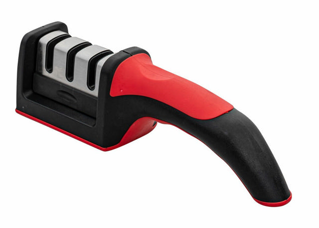 ESTIA HAND KNIFE SHARPENER 3 LEVELS WITH ERGONOMIC HANDLE