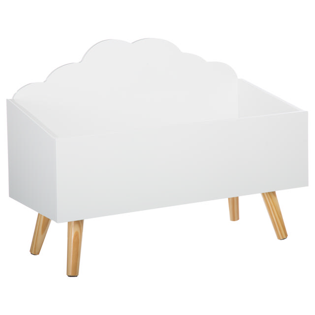 KID STORAGE BOX CLOUD WHITE 58CM