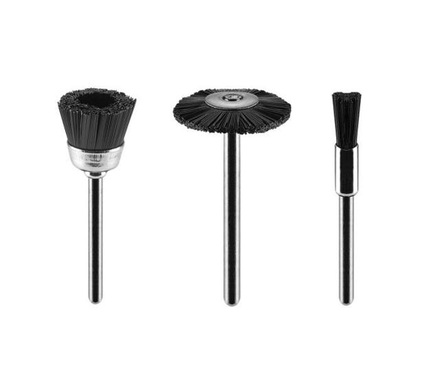 GRAPHITE 3PCS MINI NYLON WIRE BRUSH