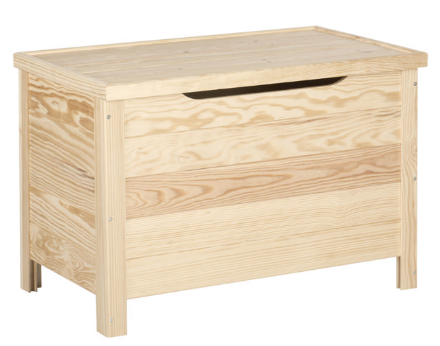 ASTIGARRAGA SOLID PINE WOOD BASIC TRUNK 70CM X 48CM X 40CM