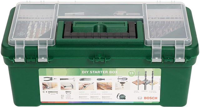 BOSCH DIY STARTER BOX TOOLS KIT 73PCS