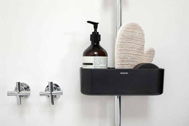 BRABANTIA SHOWER CADDY DARK GREY