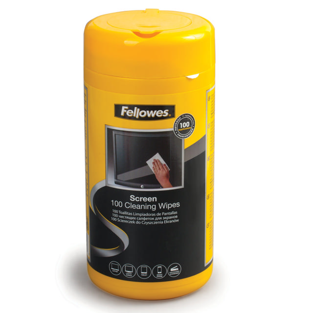 FELLOWES SCREEN WIPES 100 EU