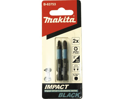 MAKITA B-63753 IMPACT BIT PZ2 - 50MM 2PCS