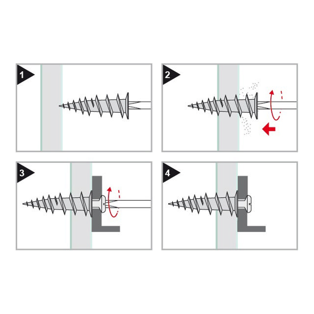 FRIULSIDER PLASTERBOARD PLUG 15 X 35MM 10PCS