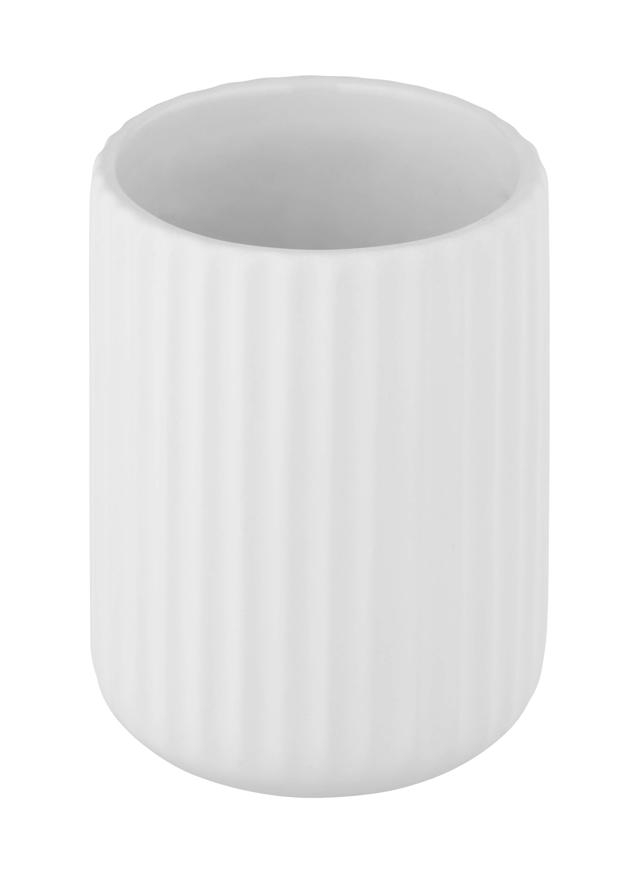 WENKO BELLUNO CERAMIC TUMBLER WHITE/ BLACK