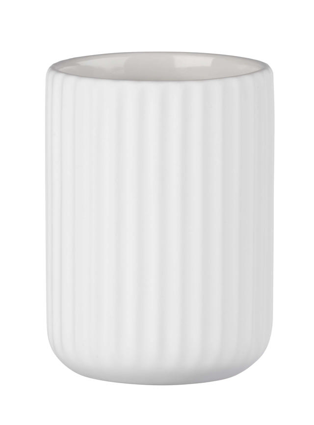 WENKO BELLUNO CERAMIC TUMBLER WHITE/ BLACK