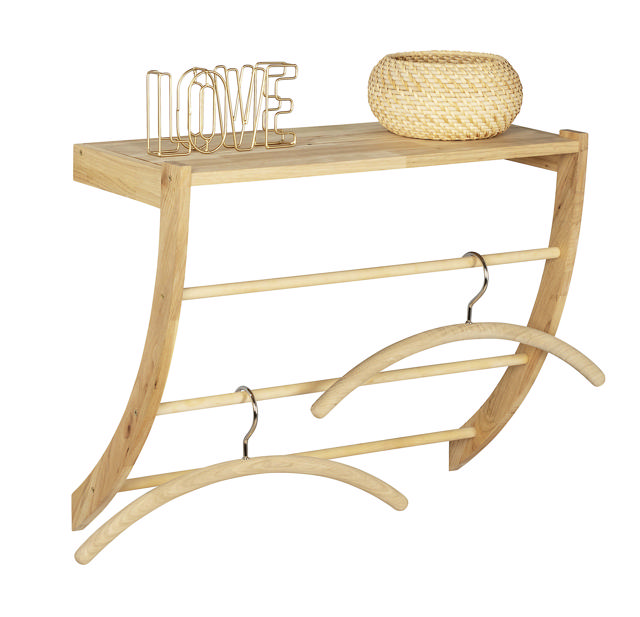 WENKO WALL RACK NORWAY 60X50X25CM