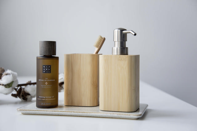 WENKO BAMBUSA SOAP DISPENSER NATURAL