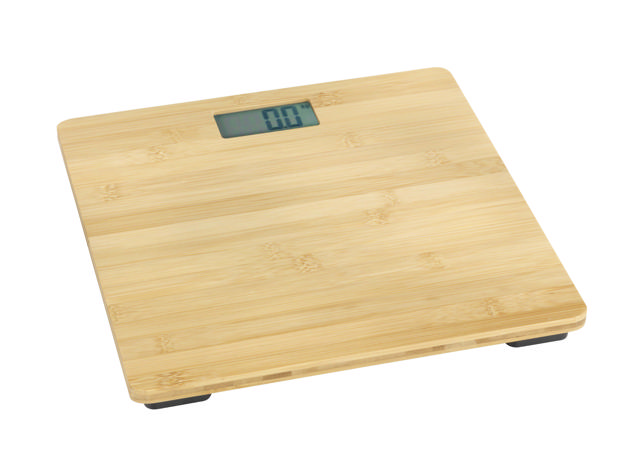 WENKO 332085 DIGITAL SCALE BAMBOO LCD DISPLAY 30X30CM