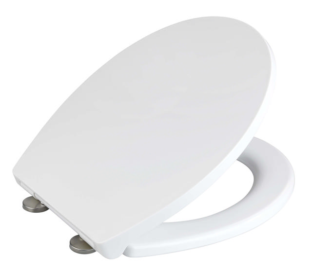 WENKO TOILET SEAT OSTUNI THERMO SOFT CLOSE WHITE