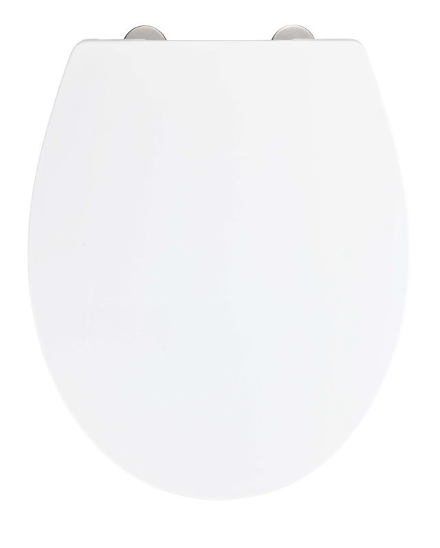 WENKO TOILET SEAT OSTUNI THERMO SOFT CLOSE WHITE