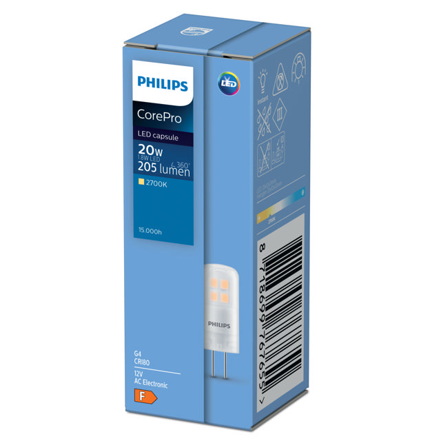 PHILIPS COREPRO LED ΚΑΨΟΥΛΑ 20W 2700K