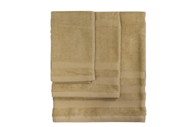 EASY HOME SENSIA FACE TOWEL 50X90CM BEIGE